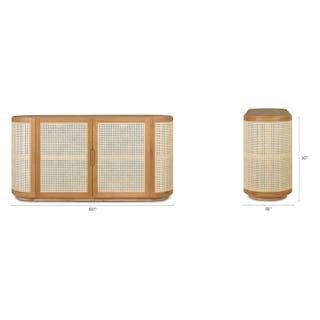 Candra 60" Sideboard - Oak