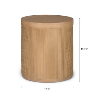 Avenla Side Table - Natural