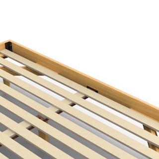 Basi Queen Bed Frame - Oak