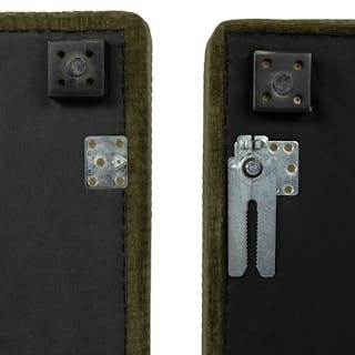 Beta 49" Left Arm Chair Module - Cypress Green