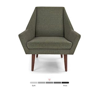 Angle 33" Lounge Chair - Hemlock Green