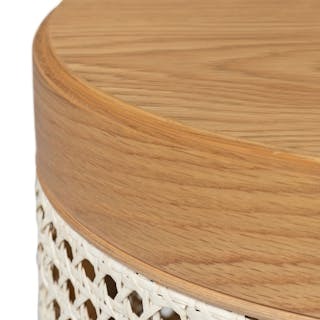 Candra 63" Media Unit - Oak