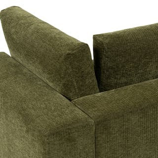 Beta 45" Corner Chair Module - Cypress Green