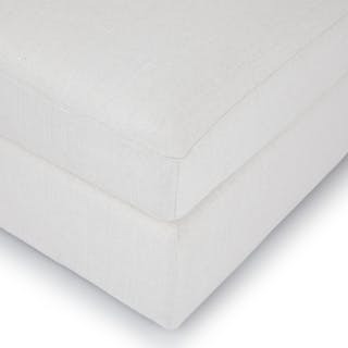 Beta 45" Corner Chair Module - Quartz White