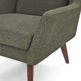 Angle 33" Lounge Chair - Hemlock Green