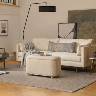 Anton 74" Loveseat - Limestone
