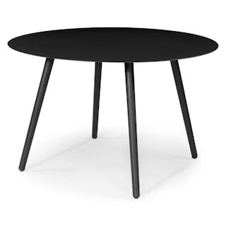 Ballo 47" Outdoor Dining Table - Black