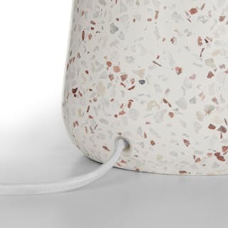 Ando Tall Table Lamp - Waxen White