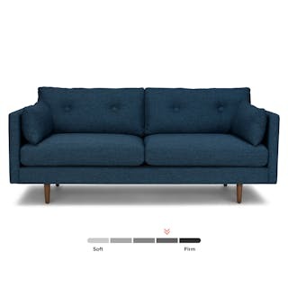 Anton 74" Loveseat - Twilight Blue