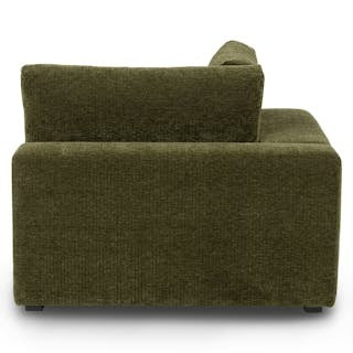 Beta 45" Corner Chair Module - Cypress Green