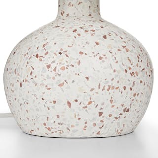 Ando Short Table Lamp - Waxen White