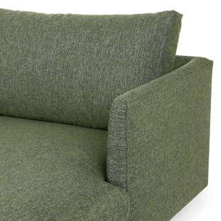 Burrard 112" Right Sectional - Forest Green