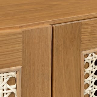 Candra 63" Media Unit - Oak