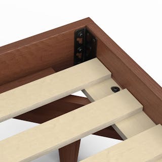 Basi Queen Bed Frame - Walnut