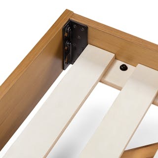 Basi Queen Bed Frame - Oak