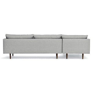 Burrard 112" Left Sectional - Seasalt Gray