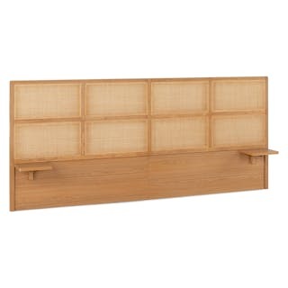 Basi King Bed Frame - Walnut