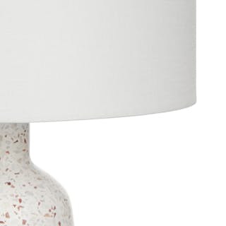Ando Tall Table Lamp - Waxen White