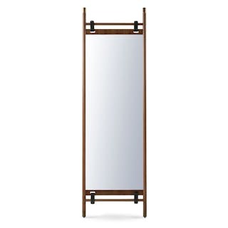 Beau Floor Mirror - Walnut