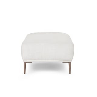 Abisko 45.5" Ottoman - Quartz White