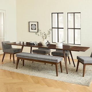 Chantel 56" Bench - Licorice