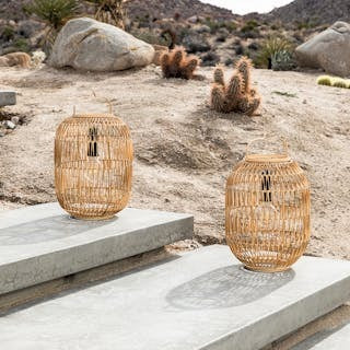 Bori Large Lantern - Natural