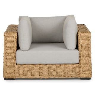 Capra 46" Outdoor Lounge Chair - Beach Sand