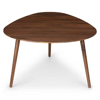 Amoeba 42.5" Coffee Table - Walnut