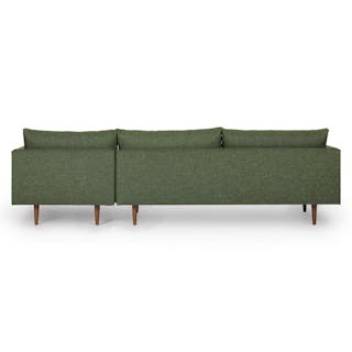 Burrard 112" Right Sectional - Forest Green