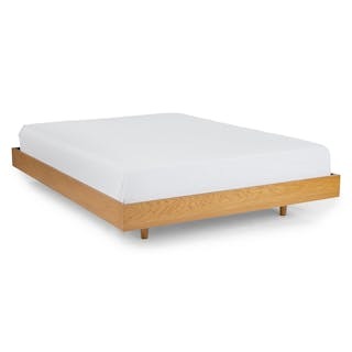 Basi Queen Bed Frame - Oak