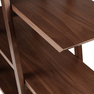 Caliper 47" Shelving Unit - Walnut