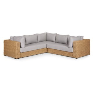 Capra 97" Outdoor Sectional Set - Beach Sand