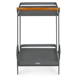 Boden Outdoor Bar Cart - Dark Gray