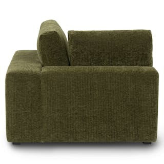 Beta 45" Corner Chair Module - Cypress Green