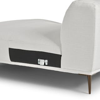 Abisko 94.5" Left Sectional - Quartz White