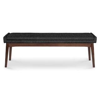 Chantel 56" Bench - Licorice