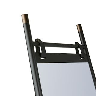Beau Floor Mirror - Black