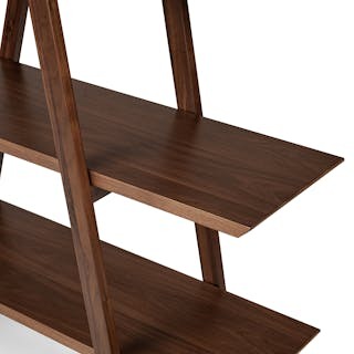 Caliper 47" Shelving Unit - Walnut