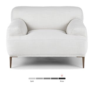 Abisko 42.5" Lounge Chair - Quartz White