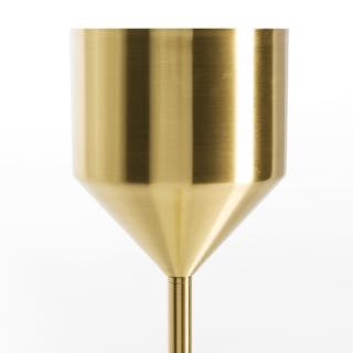 Barbell Floor Lamp - Brass
