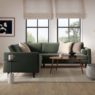 Amoeba 42.5" Coffee Table - Walnut