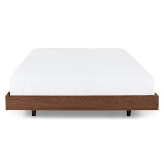 Basi Queen Bed Frame - Walnut