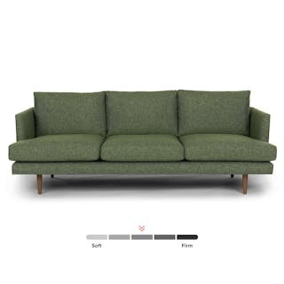 Burrard 83.5" Sofa - Forest Green