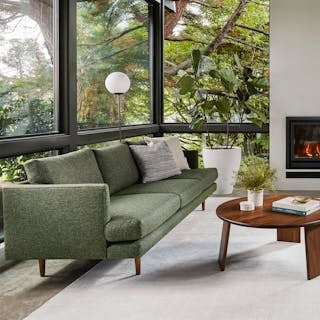Burrard 83.5" Sofa - Forest Green
