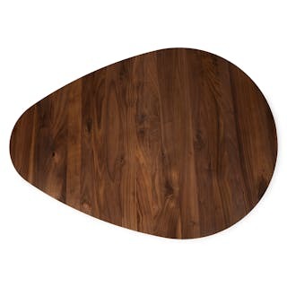 Amoeba 42.5" Coffee Table - Walnut