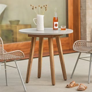 Atra Outdoor Cafe Table - Concrete