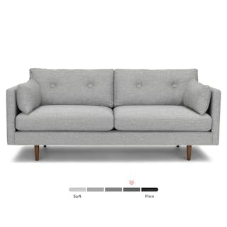 Anton 74" Loveseat - Winter Gray