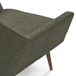 Angle 33" Lounge Chair - Hemlock Green