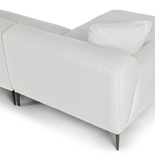 Abisko 94.5" Left Sectional - Quartz White