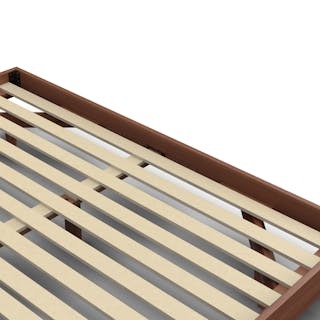 Basi King Bed Frame - Walnut